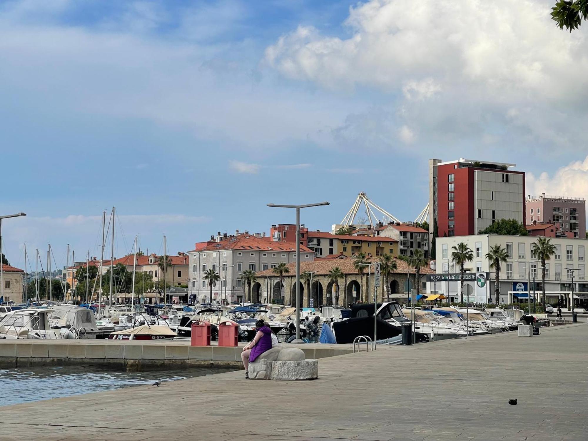 Sunset Residence Koper & Free Parking Garage Buitenkant foto